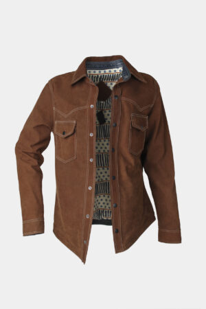 Chaqueta de cuero hombre (V027)