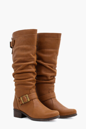 Bota de cuero Mujer (VE05)