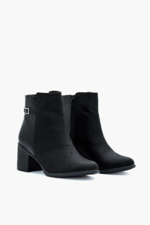 Botín de cuero Mujer (S223SI)