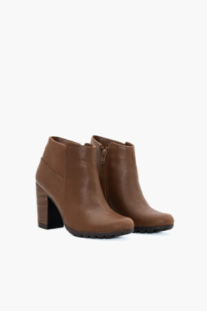 Botin de cuero Mujer (V064)