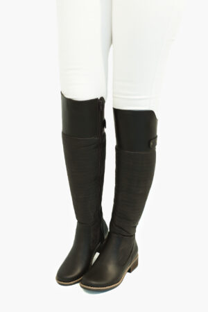 Bota de cuero Mujer(V043)